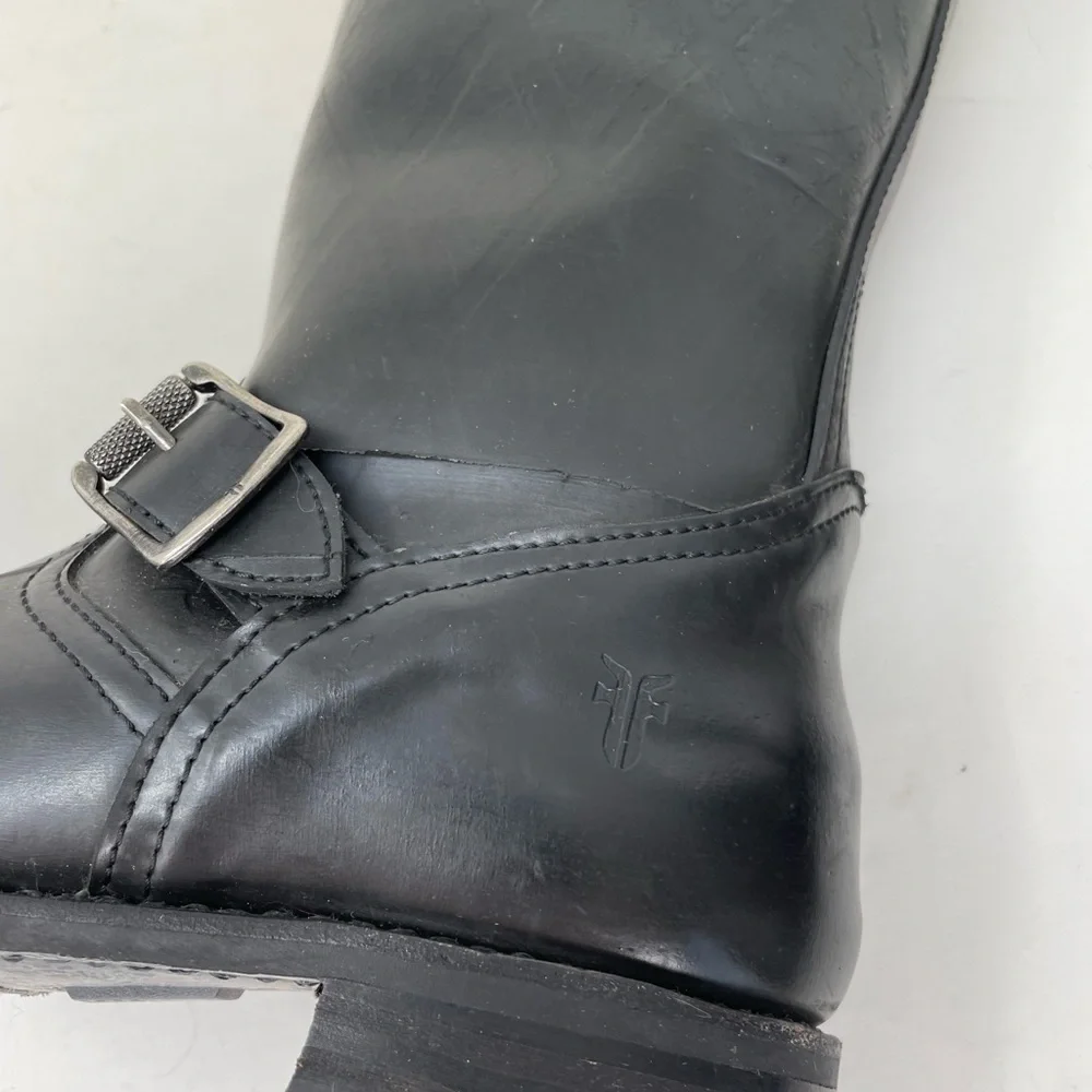 Frye boots rubber